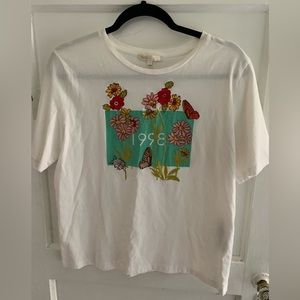 A Maje Paris graphic tee